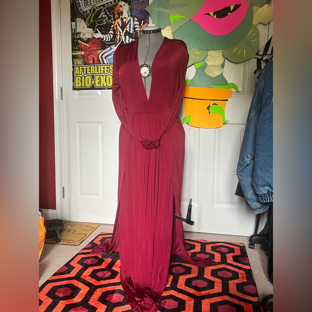 SOLD- Red maxi dress
